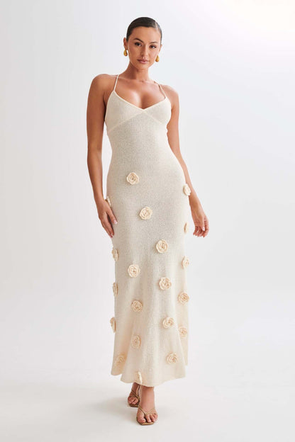 Natalie Embellished Maxi Dress