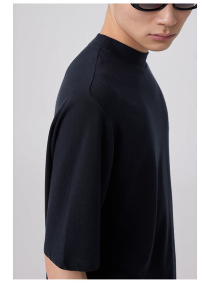 Wool Slim-fit Turtleneck T-shirt