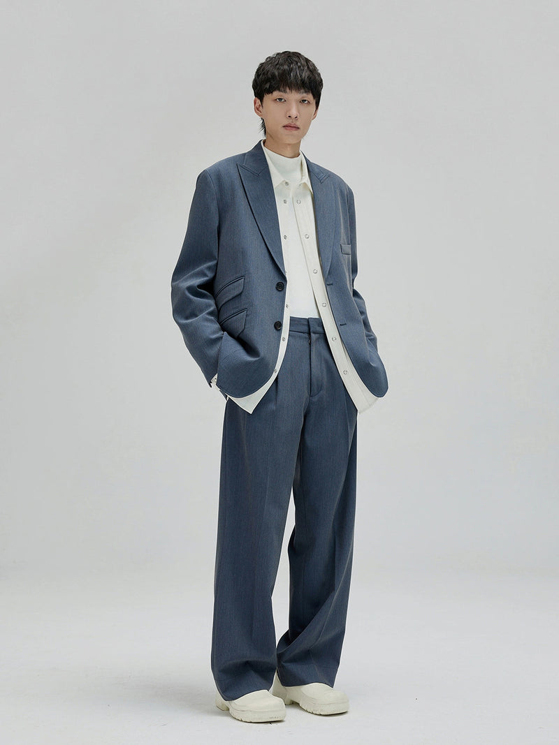 Wide Suit Pants