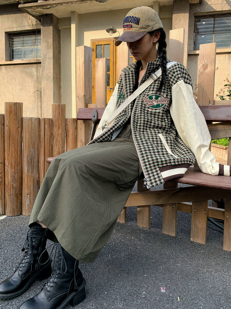 Drawstring High-waist Skirt