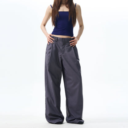 Pleated Wide Leg Dress Pants