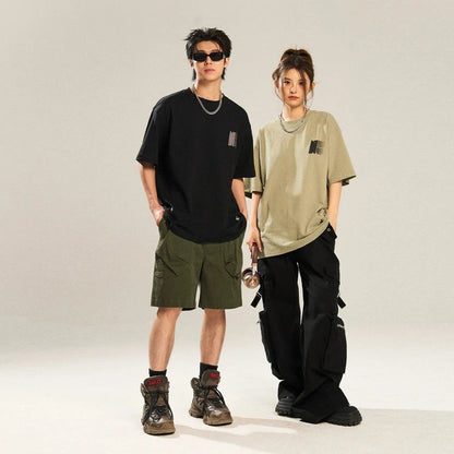 T-shirt With Subtle Fade Logo