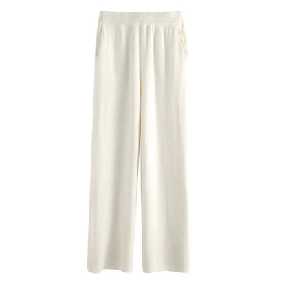 Ayana Cozy Knit Straight-leg Pants