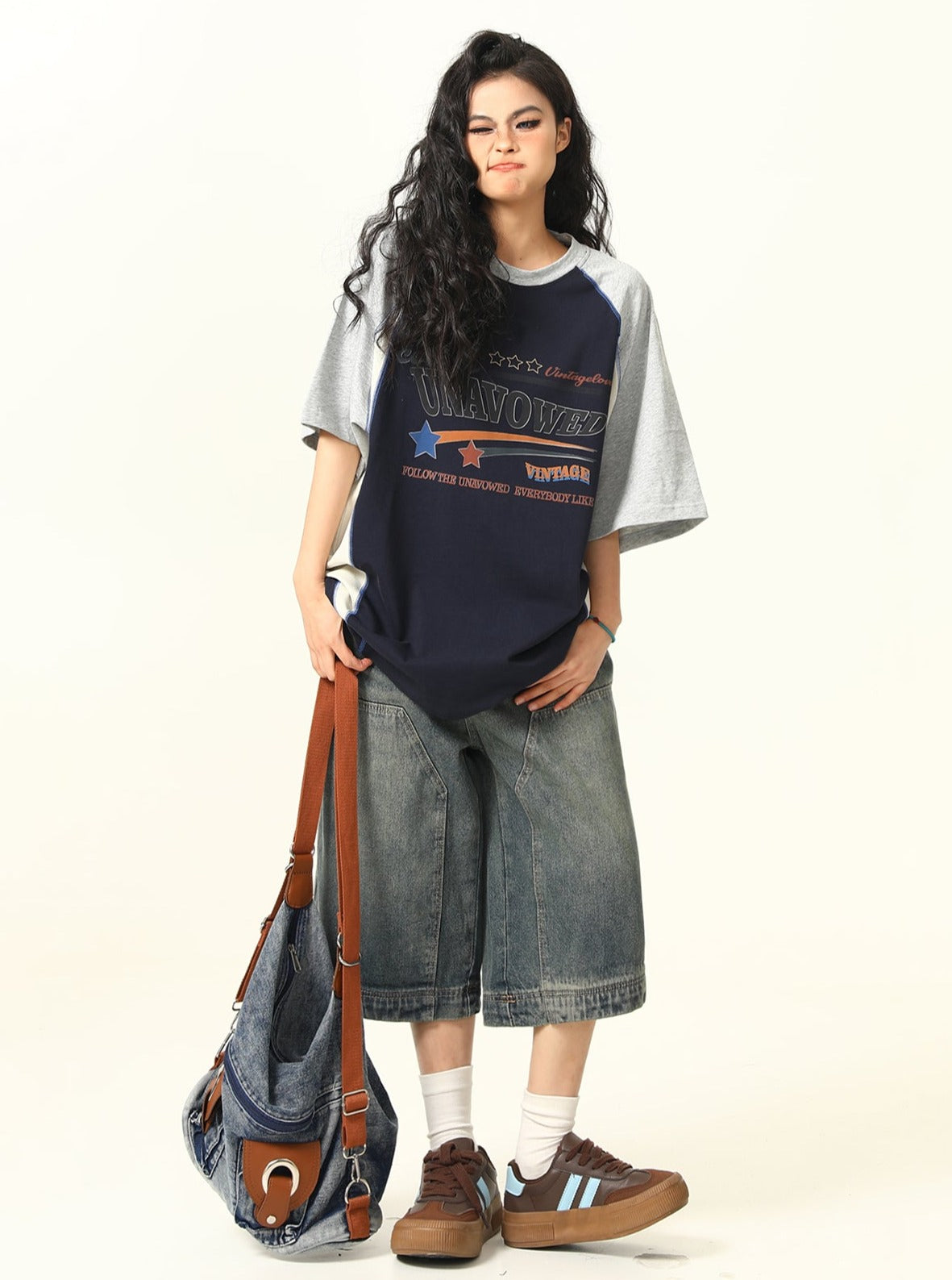 Unavowed Oversized Raglan T-shirt
