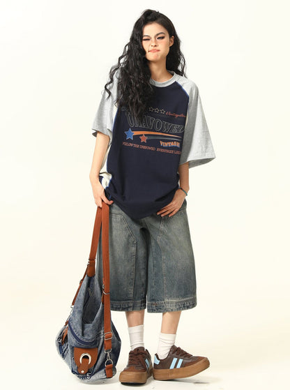 Unavowed Oversized Raglan T-shirt