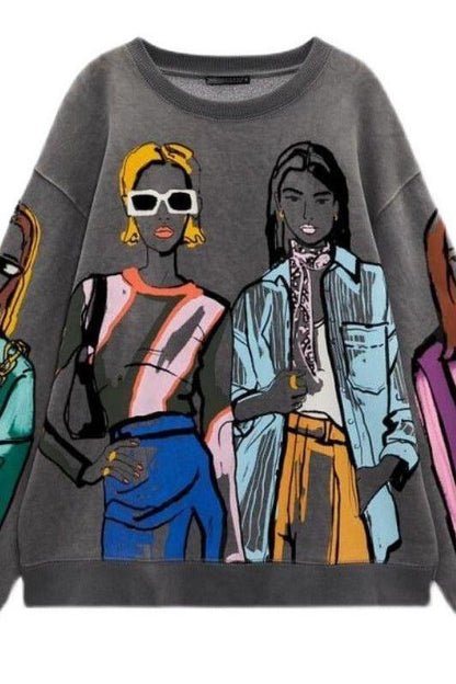 Printed Sweatshirt