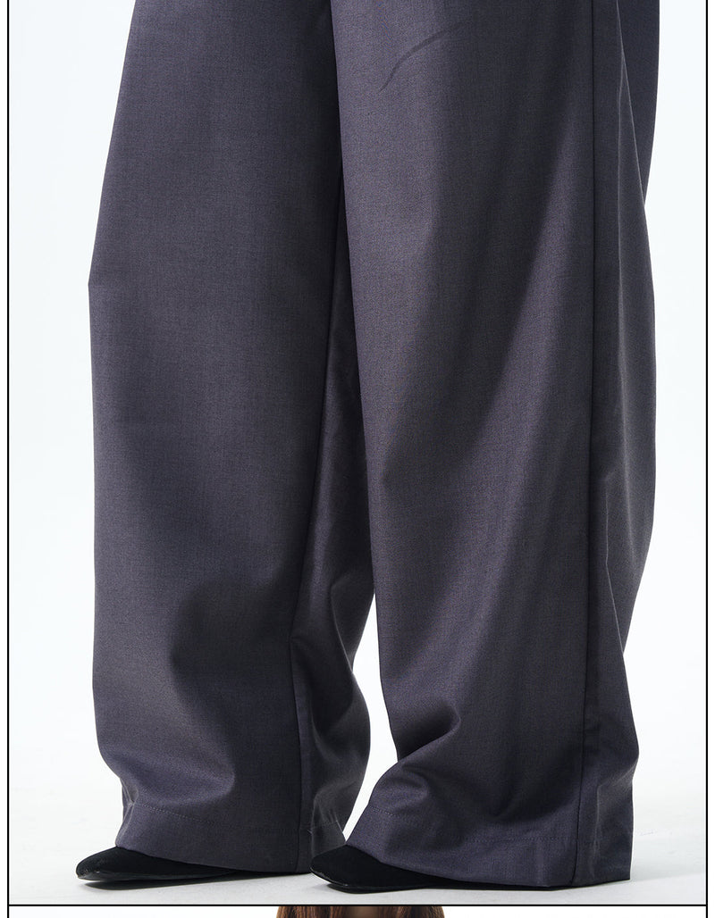 Pleated Wide Leg Dress Pants