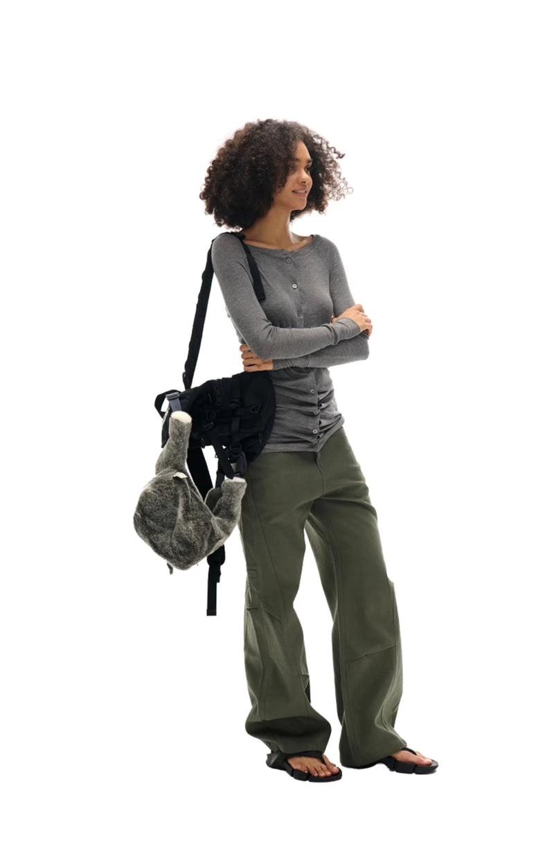 Military Green Cargo Pants