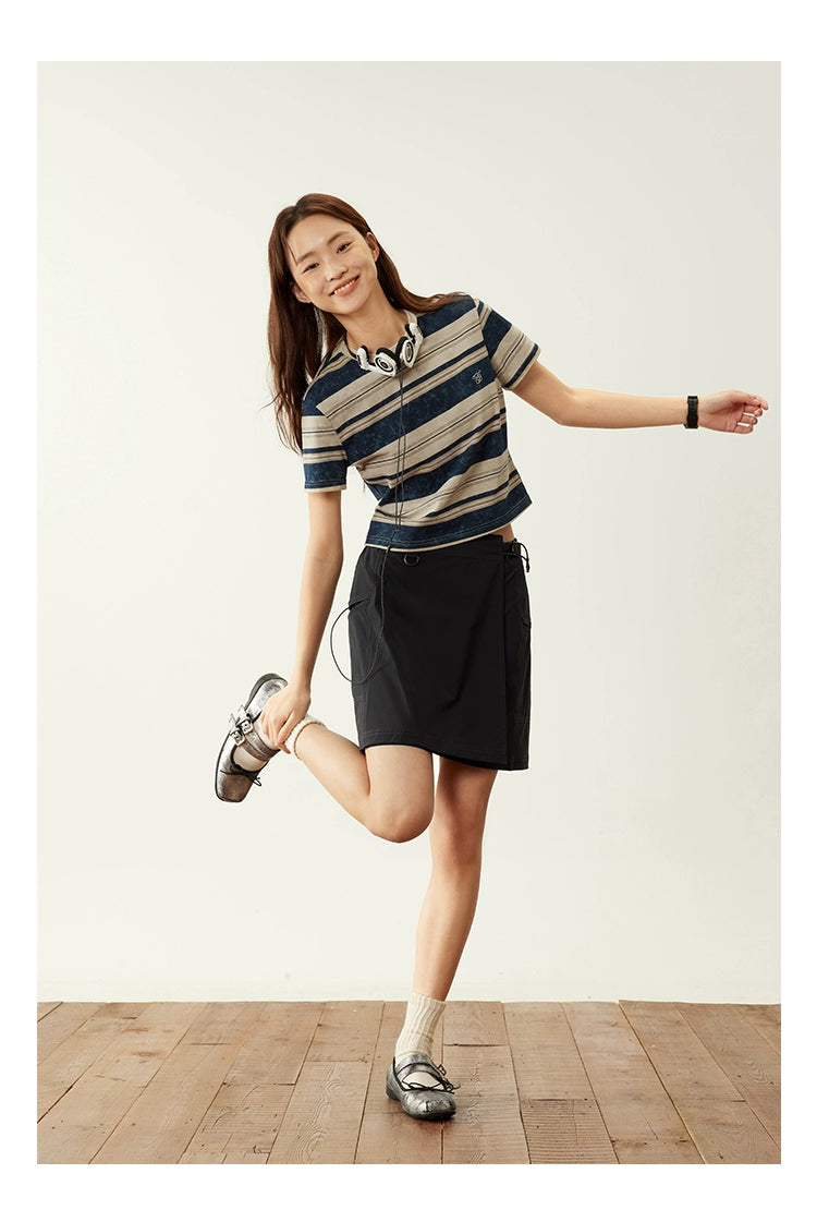 Octopusme Retro Striped T-shirt