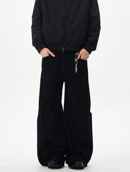 Olive Cargo Wide Leg Pants
