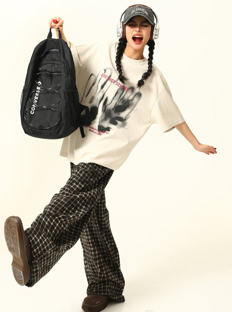 Grunge-style Oversized T-shirt