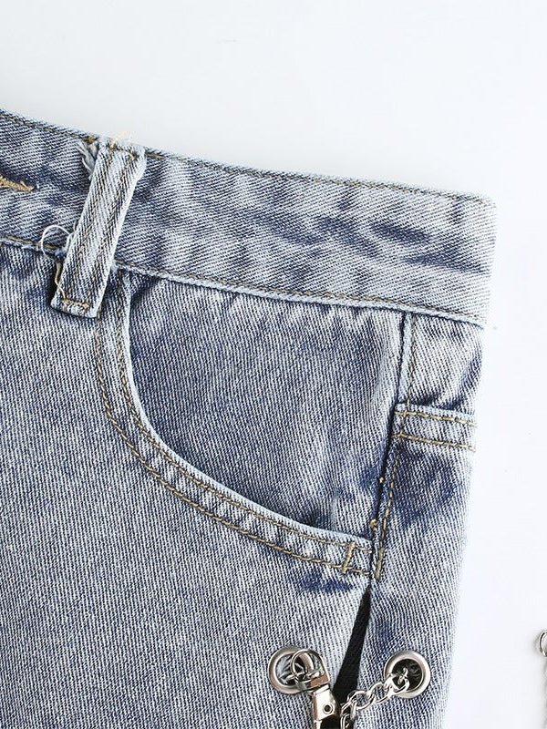 Summer Denim Shorts Shorts