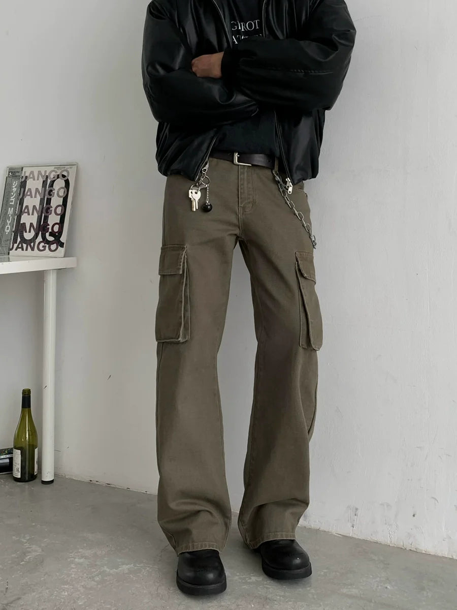 Straight Leg Work Pants