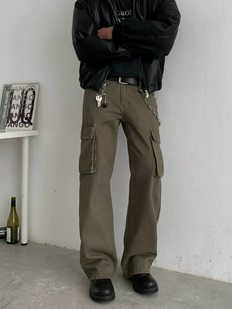 Straight Leg Work Pants