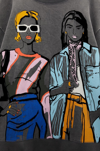 Printed Sweatshirt