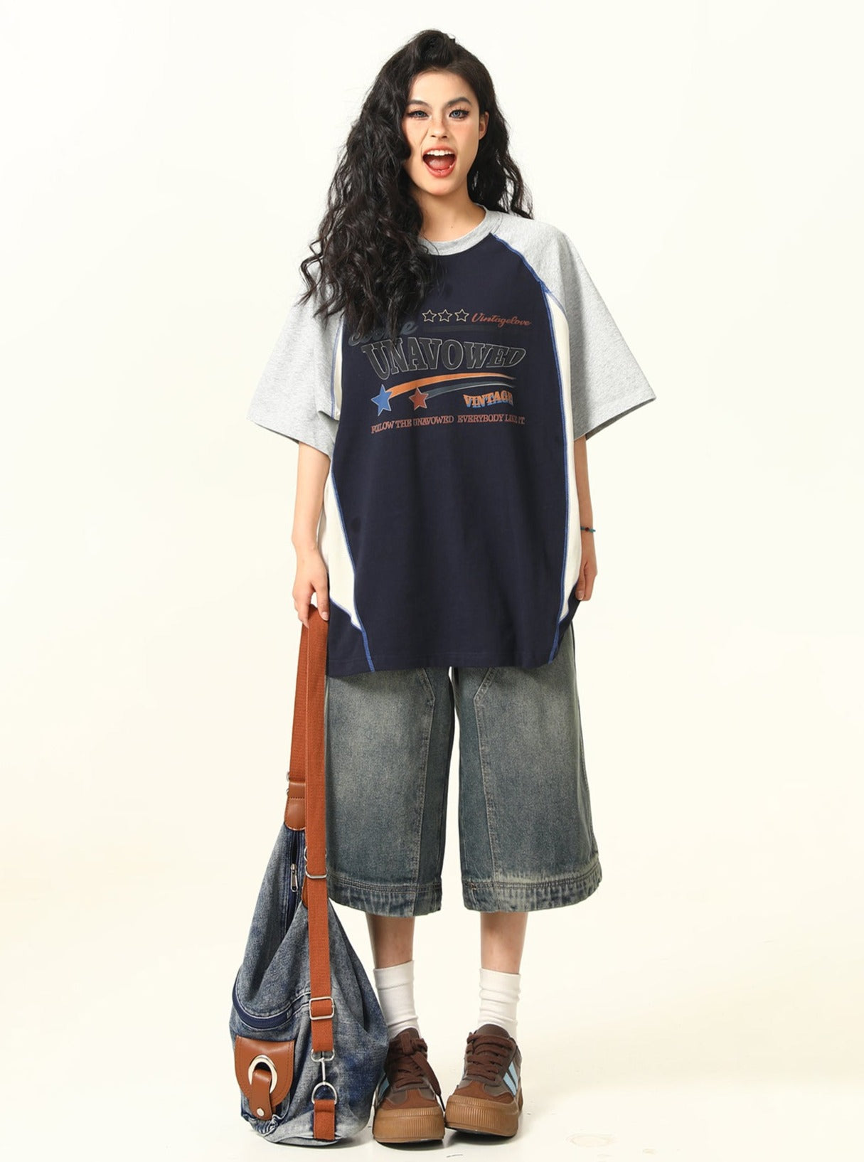 Unavowed Oversized Raglan T-shirt