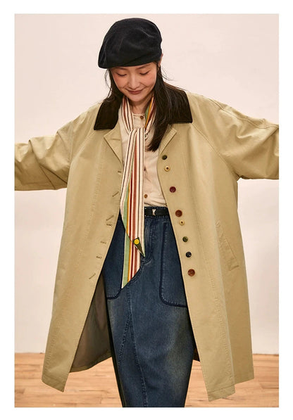 Octopusme -inspired Oversized Coat - Multi-color
