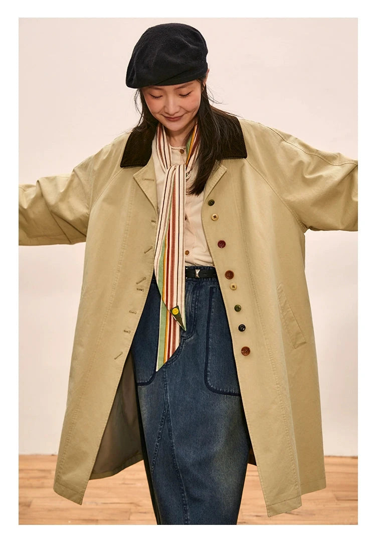 Octopusme -inspired Oversized Coat - Multi-color