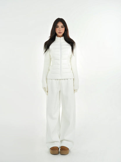Low-waist Drawstring Straight-leg Sweatpants
