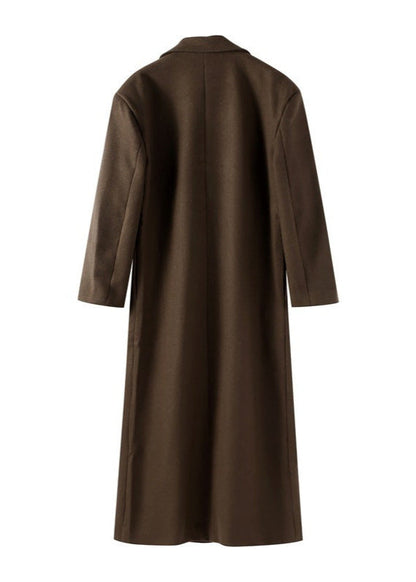 Victoria - Double-breasted Wool Overcoat