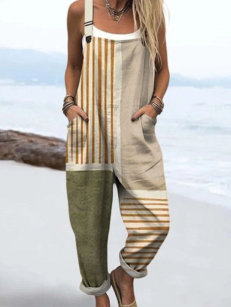 Avalina – Striped Jumpsuit