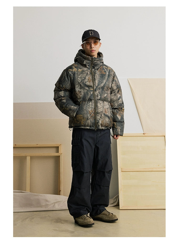 Straight-leg Multi-pocket Loose Pants