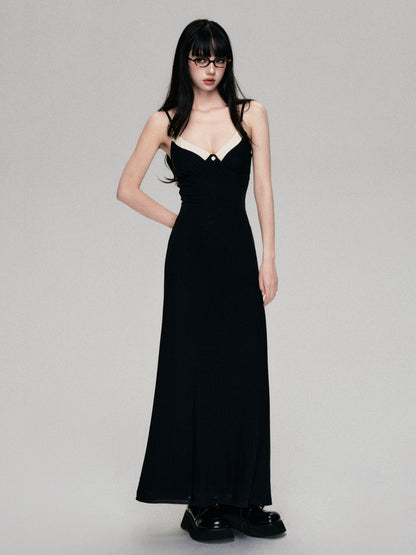 Luluswings Sweetheart Contrast Trim Bodycon Dress - Evening Gown