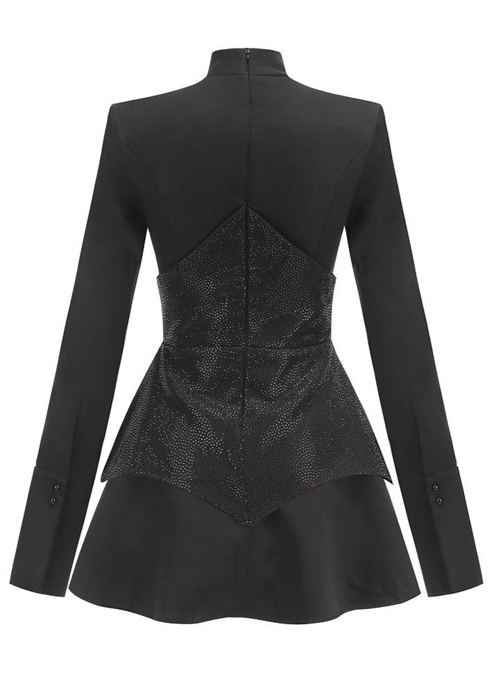 Camille - Sculpted Corset Waist Mini Dress