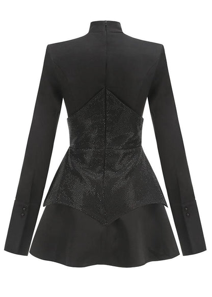 Camille - Sculpted Corset Waist Mini Dress