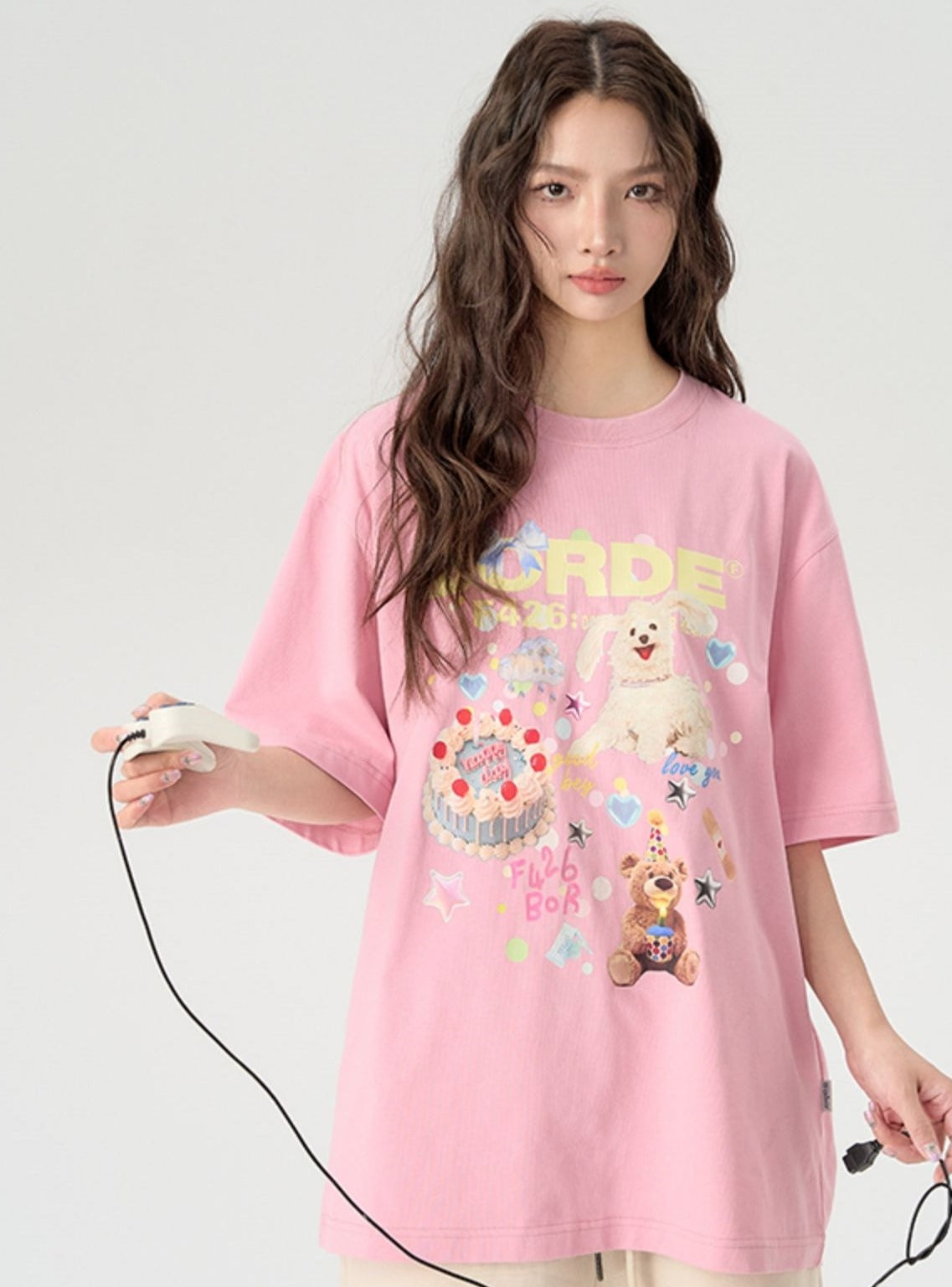 Assorted Cake Pattern T-shirt