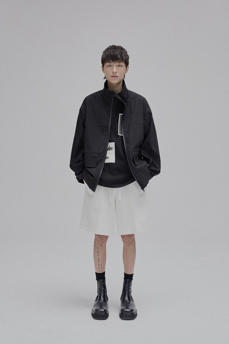 Lace-up Straight Full/short Pants