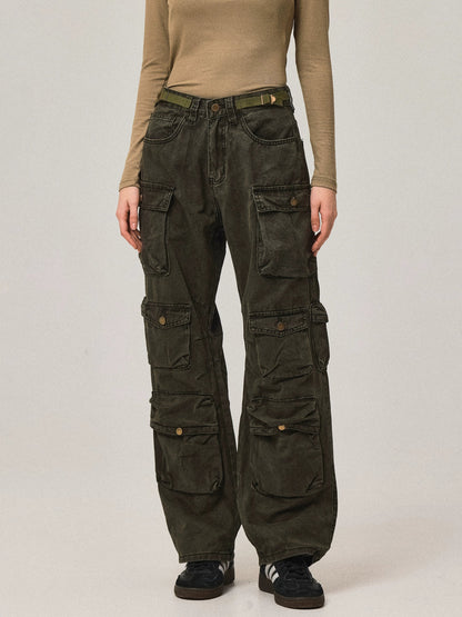 Hip-hop Loose Wide-leg Pants