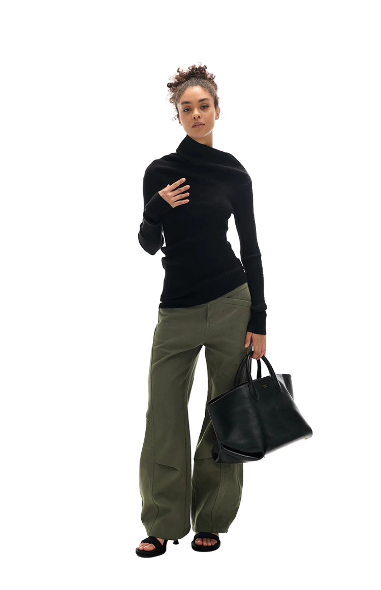 Military Green Cargo Pants