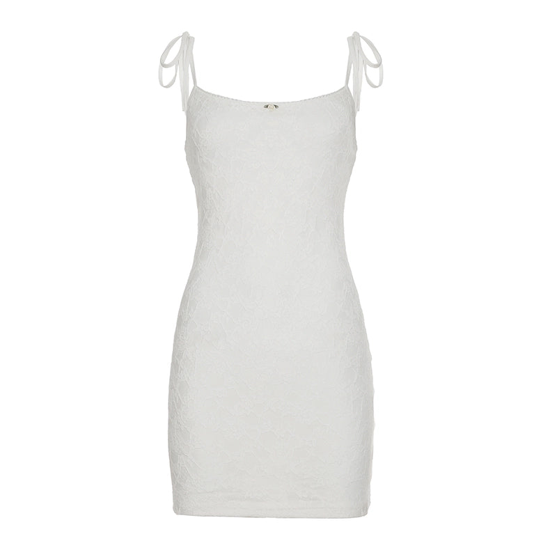 Zeynep Lace Mini Dress