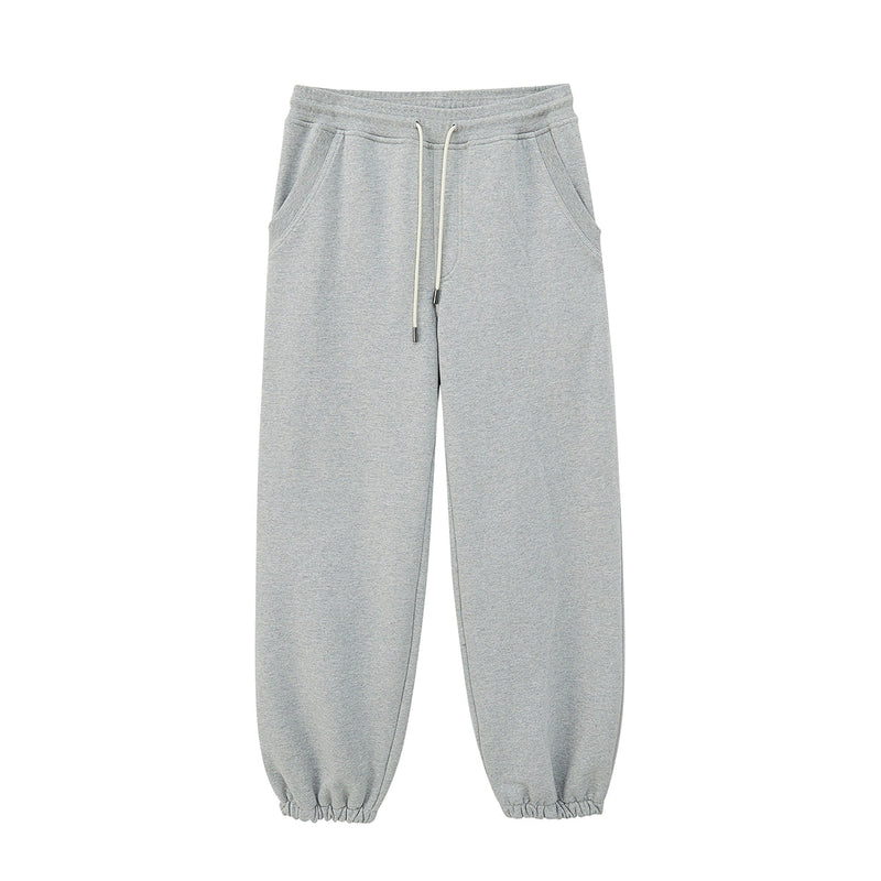 Full Zip Hooded Sweatshirt & Straight Leg Cuffed Pants Set