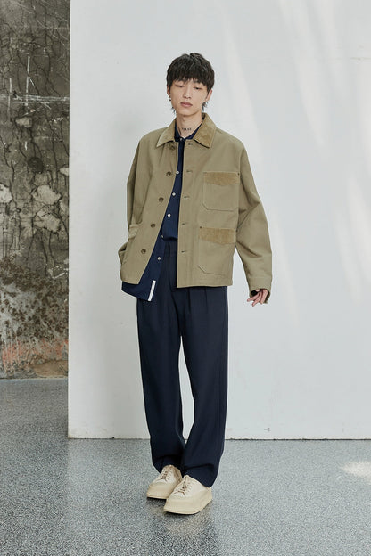Classic Double-pleated Dress Pants
