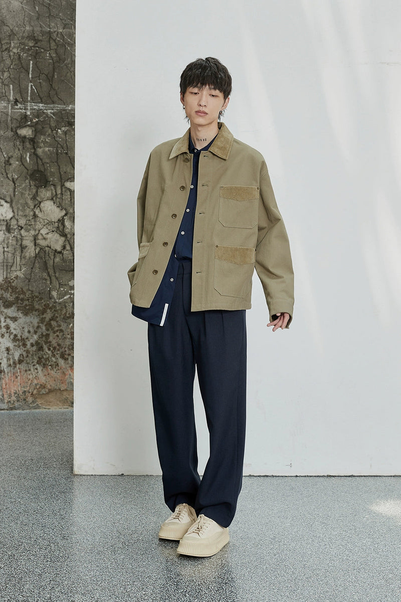 Classic Double-pleated Dress Pants