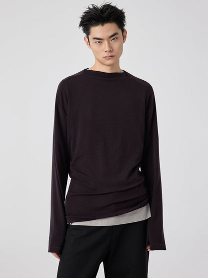 Straight Neck T-shirt
