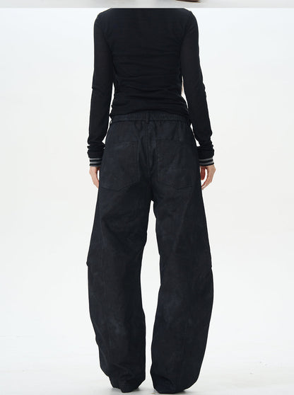 Army Green Baggy Cargo Pants