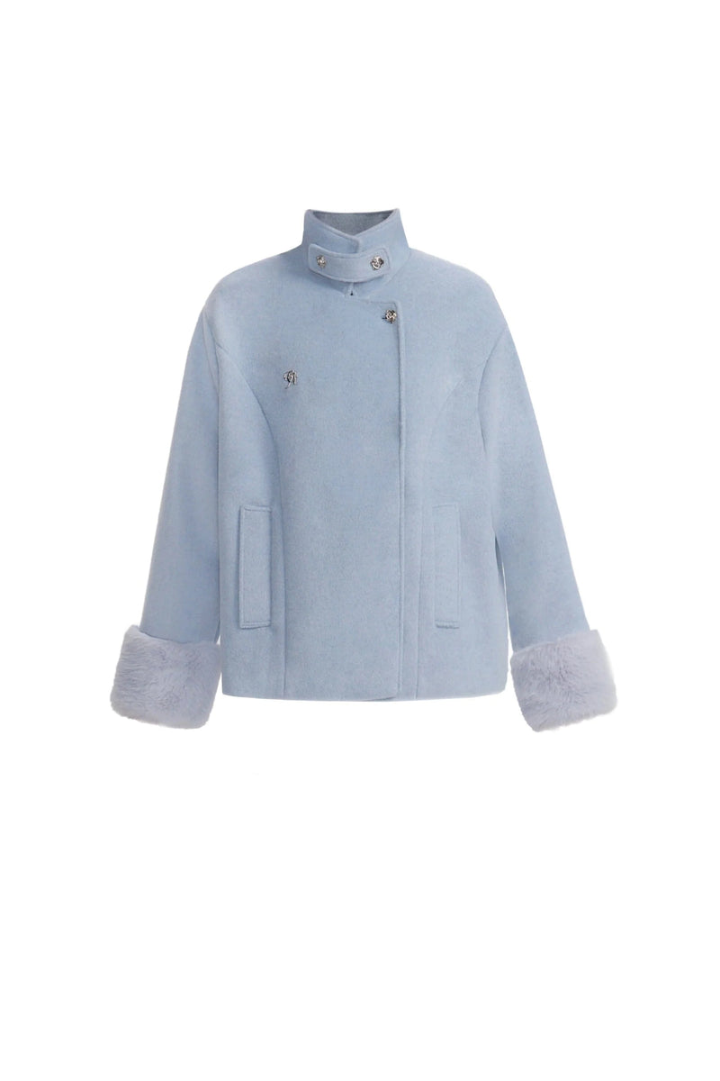 Winter Frost Coat and Short Set-up