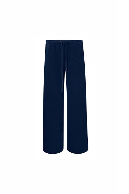 Low-waist Drawstring Straight-leg Sweatpants