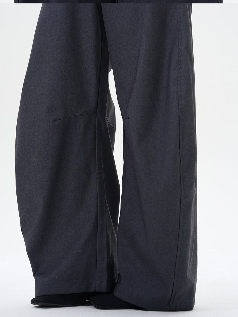 Black Wide-leg Palazzo Pants