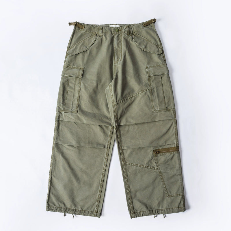 Multi-pocket Retro Patchwork Cargo Pants