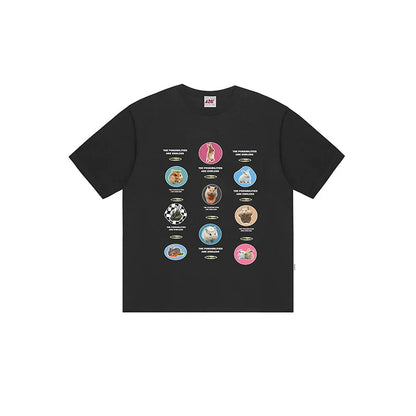 Retro Animal Print T-shirt