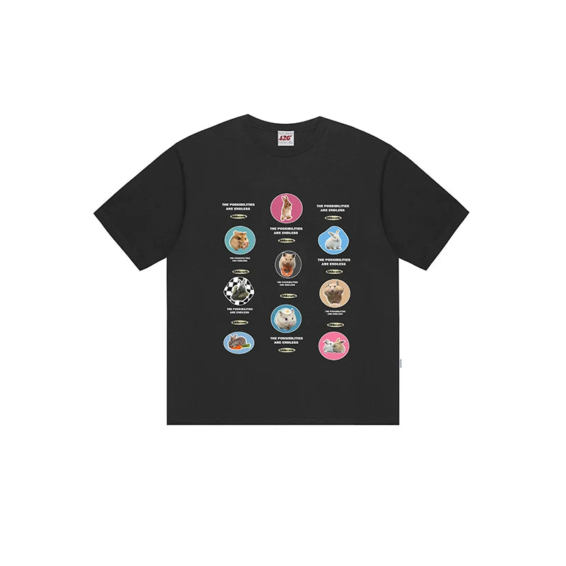 Retro Animal Print T-shirt