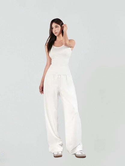 Floor-length Straight Pants