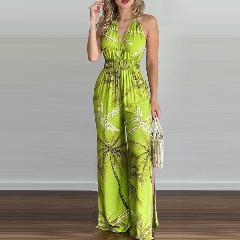 Clothing Digital Printing Colorful Jumpsuit