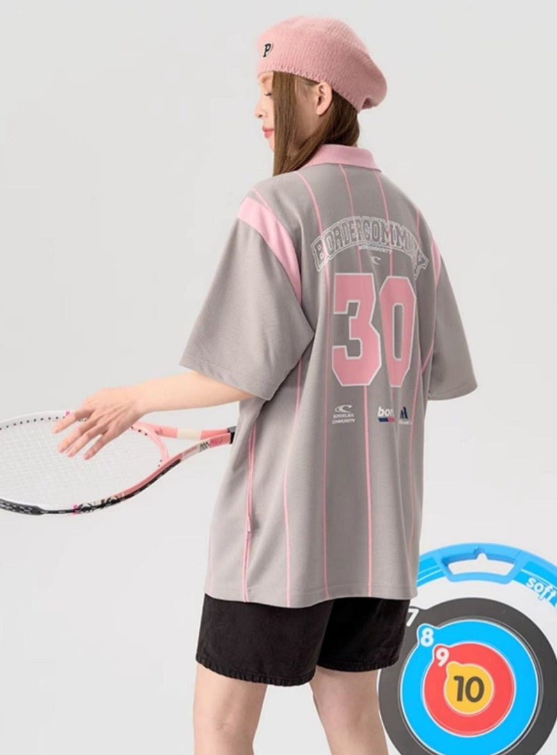 Loose American Polo T-shirt