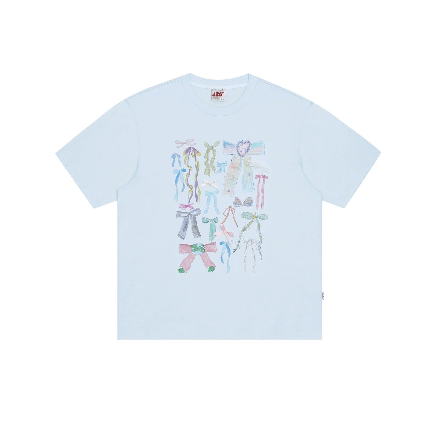Short Sleeve T-shirt With Graffiti Design