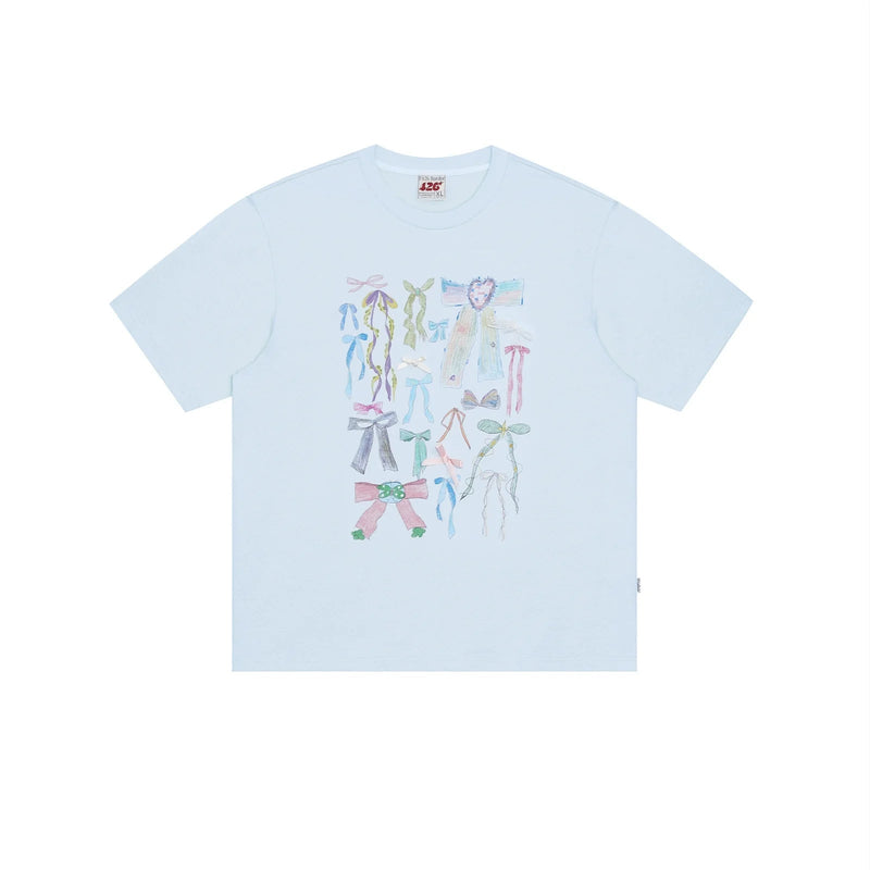 Short Sleeve T-shirt With Graffiti Design